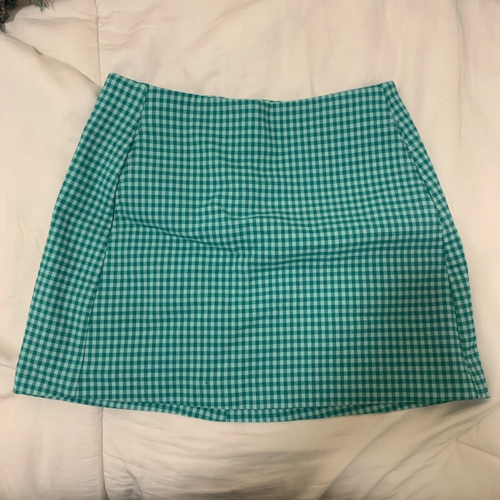 Urban Outfitters Checkered Mini Skirt